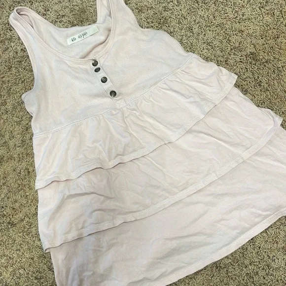 Old Navy light pink maternity tank size M - Picture 1 of 3